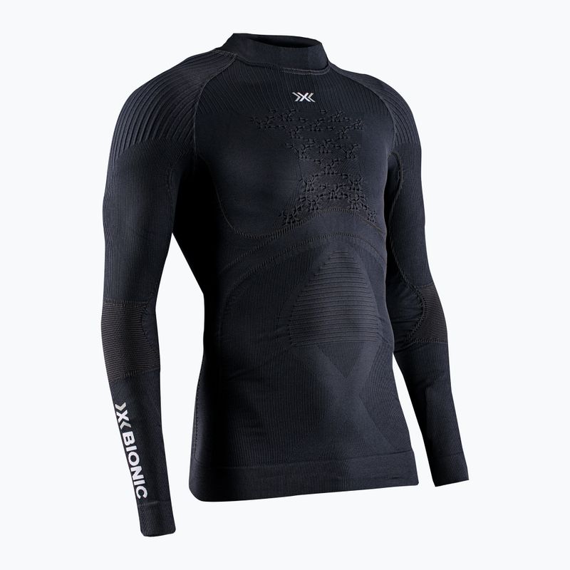 Maglia termica da uomo X-Bionic Energy Accumulator 4.0 collo alto opal black/arctic white 6