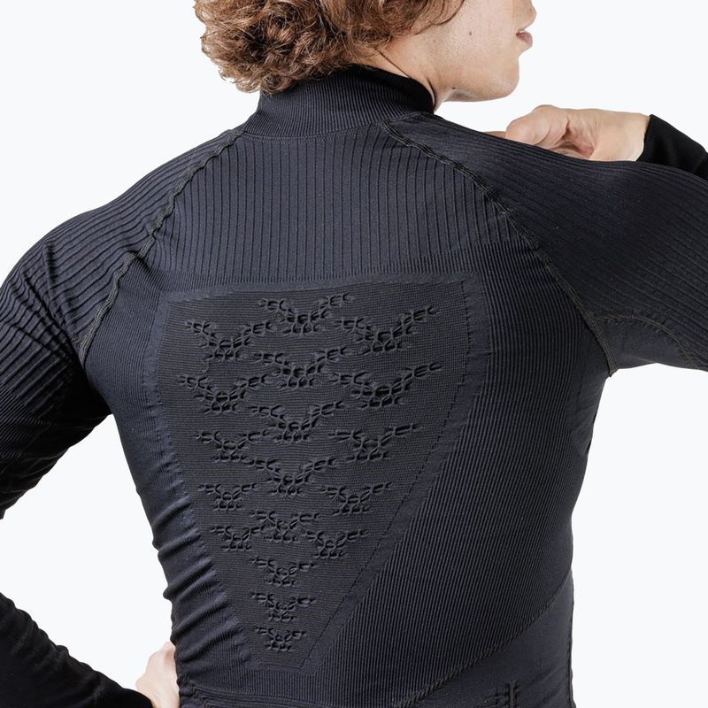 Maglia termica da uomo X-Bionic Energy Accumulator 4.0 collo alto opal black/arctic white 2