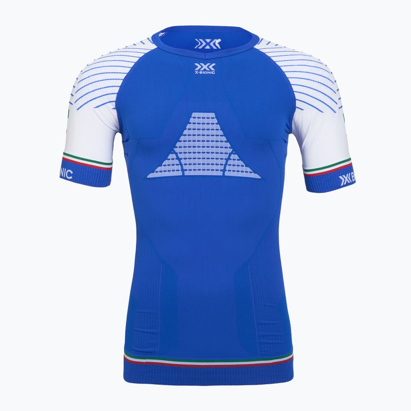 Maglia termica da uomo X-Bionic Invent 4.0 Patriot Running Shirt blue