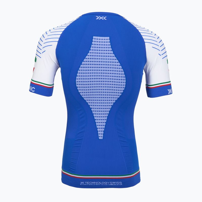 Maglia termica da uomo X-Bionic Invent 4.0 Patriot Running Shirt blue 2