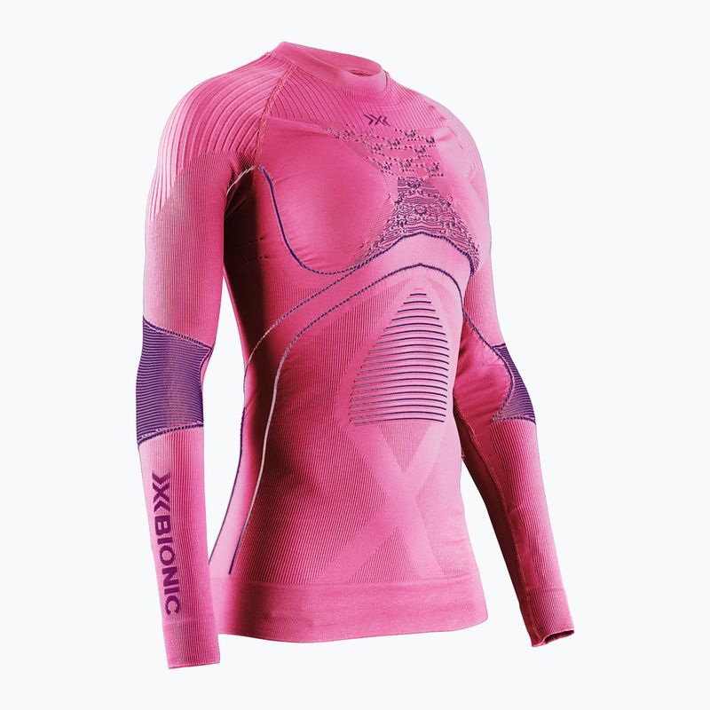 Maglia donna termoattiva a maniche lunghe X-Bionic Energy Accumulator 4.0 LS magnolia viola/fucsia 5