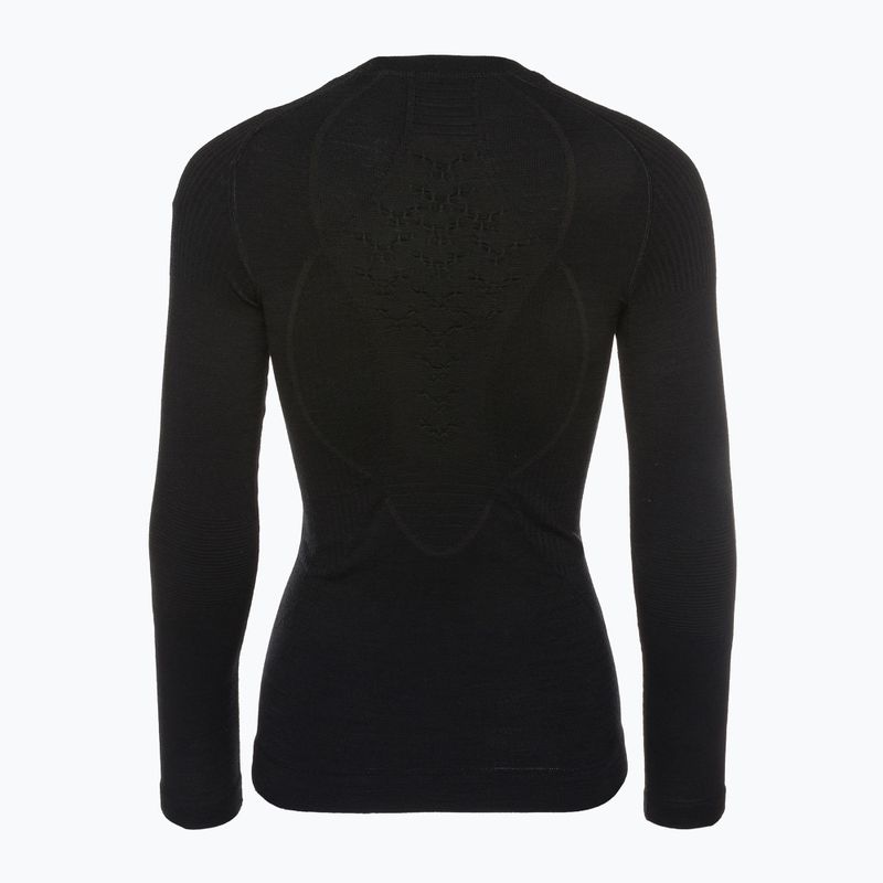 Manica lunga termoattiva da donna X-Bionic Merino nero/nero 4