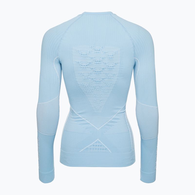 Maglia termica da donna X-Bionic Energy Accumulator 4.0 LS ice blue/arctic white 2