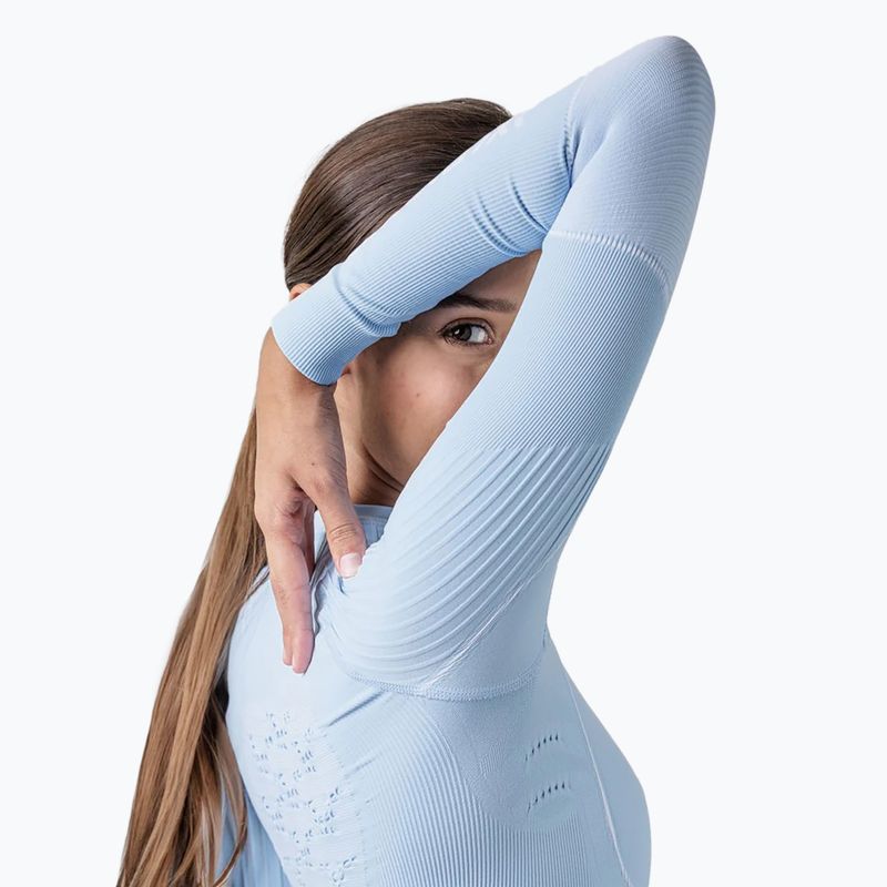 Maglia termica da donna X-Bionic Energy Accumulator 4.0 LS ice blue/arctic white 6