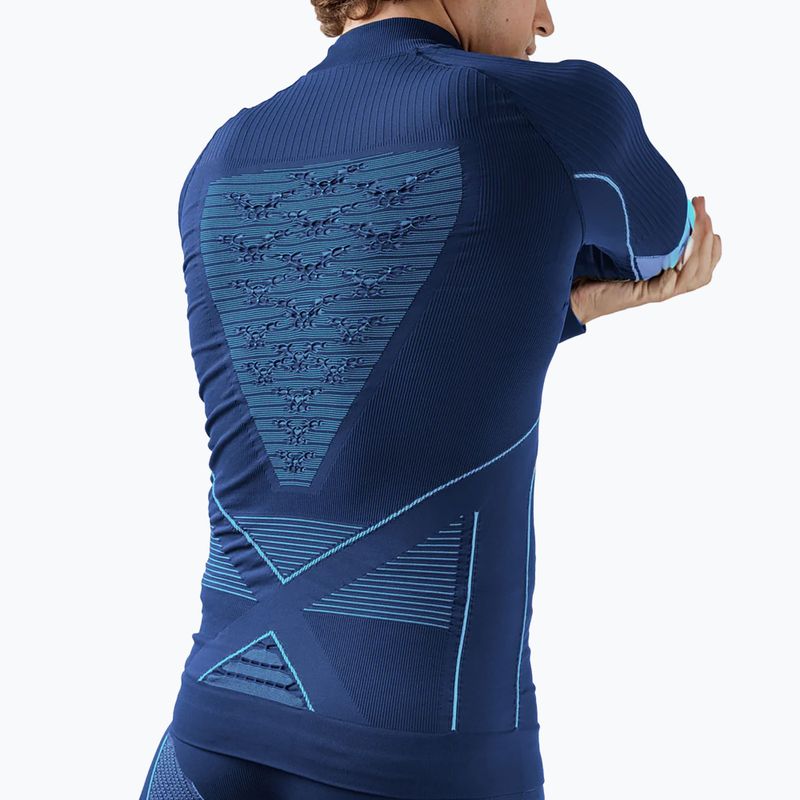 Maglia termica da uomo X-Bionic Energy Accumulator 4.0 Turtle Neck navy/blue 3