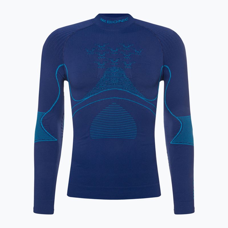 Maglia termica da uomo X-Bionic Energy Accumulator 4.0 Turtle Neck navy/blue 4