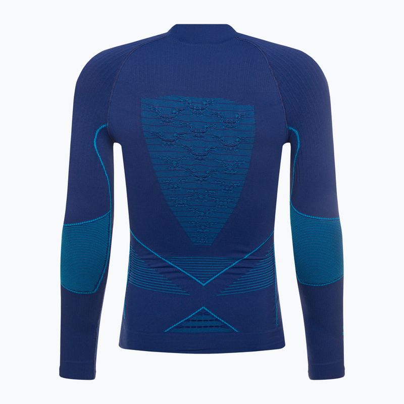 Maglia termica da uomo X-Bionic Energy Accumulator 4.0 Turtle Neck navy/blue 5