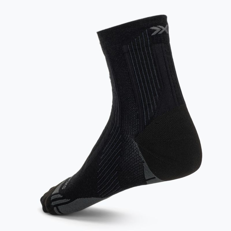 Calzini X-Socks Hike Perform Natural Ankle anthracite/turquoise 2