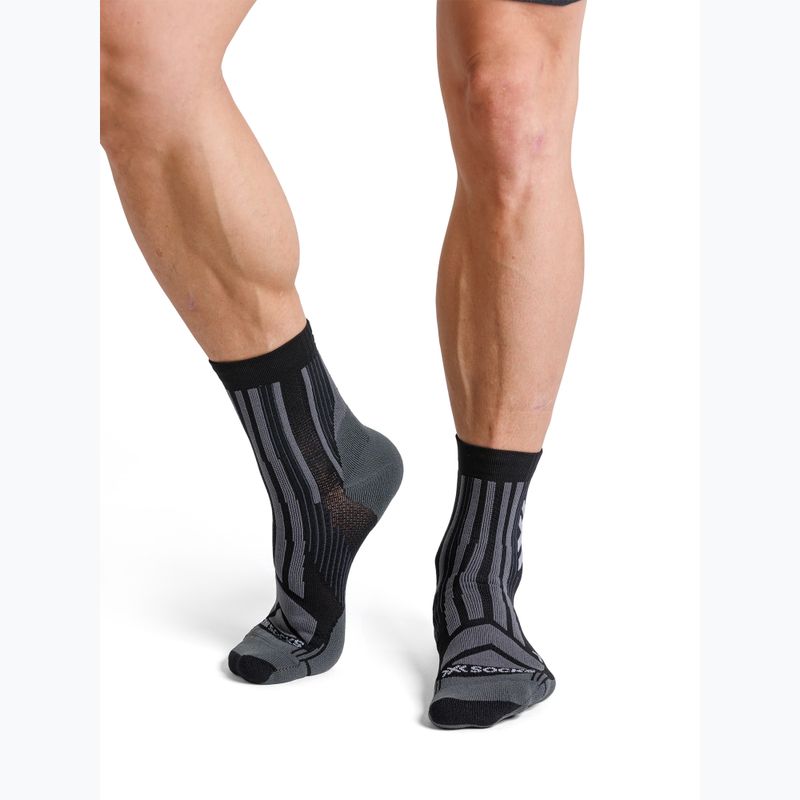 Calzini X-Socks Trekking Perfom Ankle black/charcoal 2