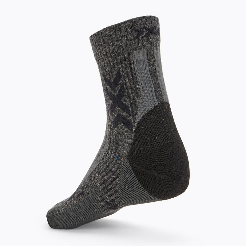 X-Socks Hike Perform Merino Calzini da trekking alla caviglia nero/carbone 2
