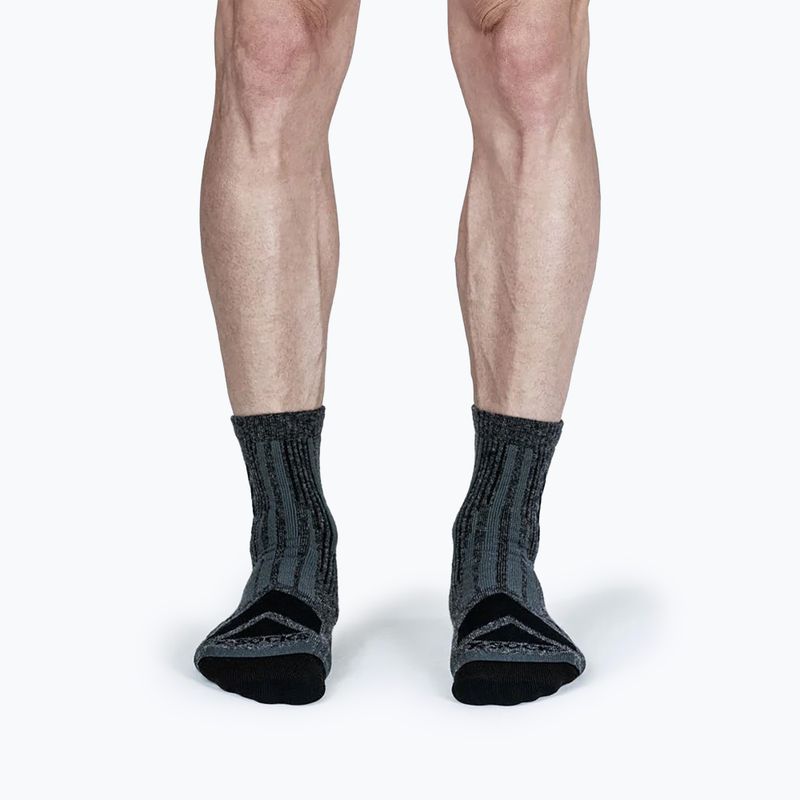 X-Socks Hike Perform Merino Calzini da trekking alla caviglia nero/carbone 5