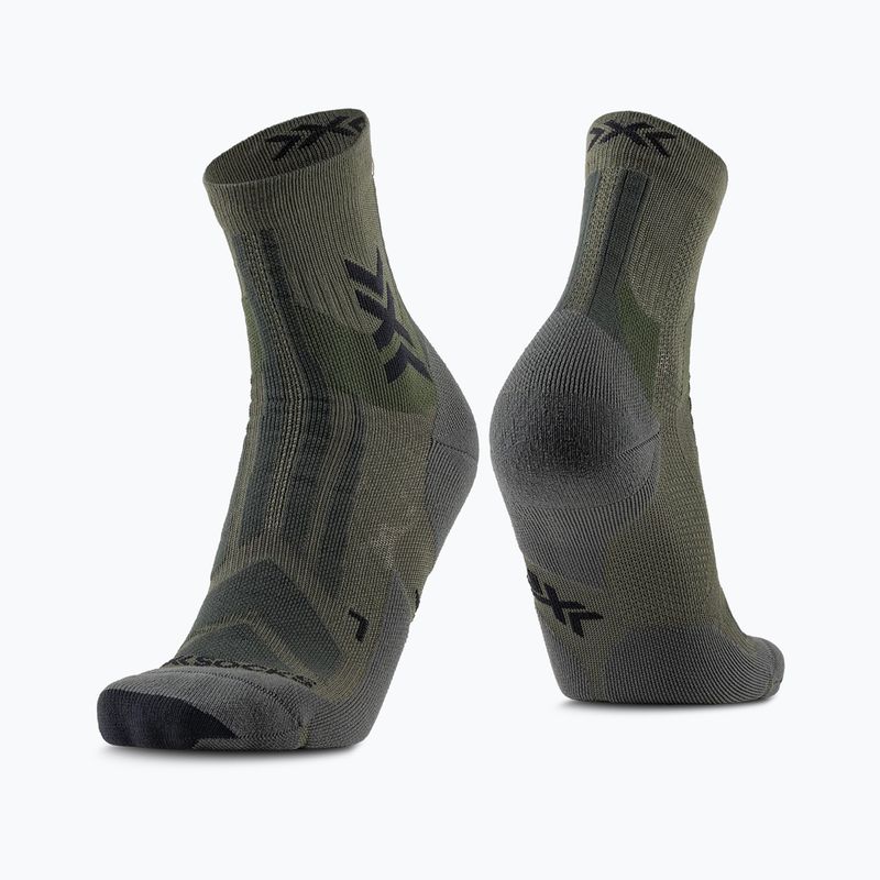 Calze X-Socks Hike Discover Ankle dark sage/black
