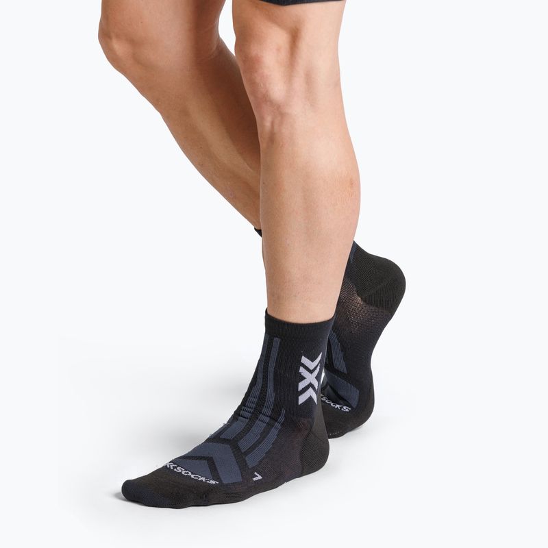 Calze X-Socks Hike Discover Ankle black/charcoal 2