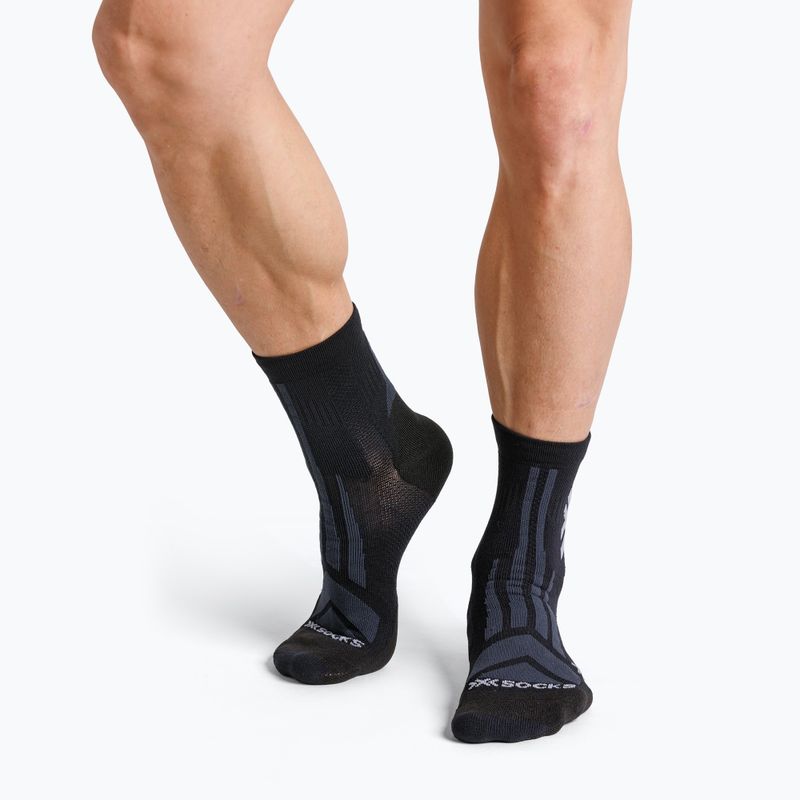 Calze X-Socks Hike Discover Ankle black/charcoal 3