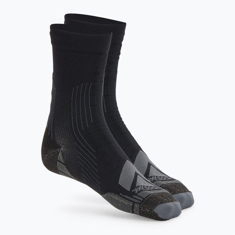 X-Socks Hike Expert Silver Crew calze da trekking nero/carbonio