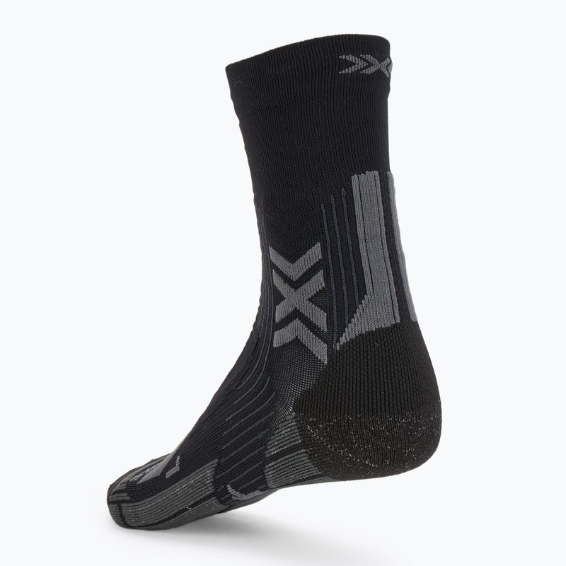 X-Socks Hike Expert Silver Crew calze da trekking nero/carbonio 2