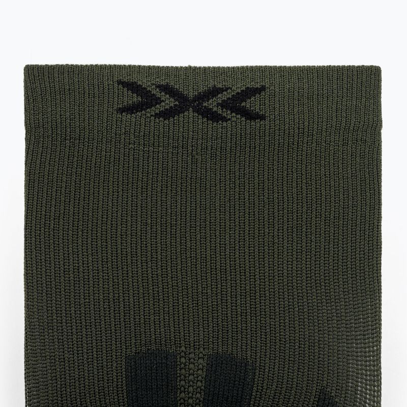 Calzini X-Socks Hike Discover Crew green/black 3