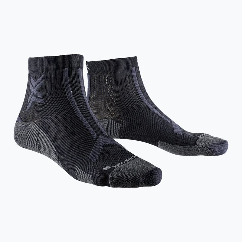 X-Socks Trailrun Discover Calzini alla caviglia nero/carbonio