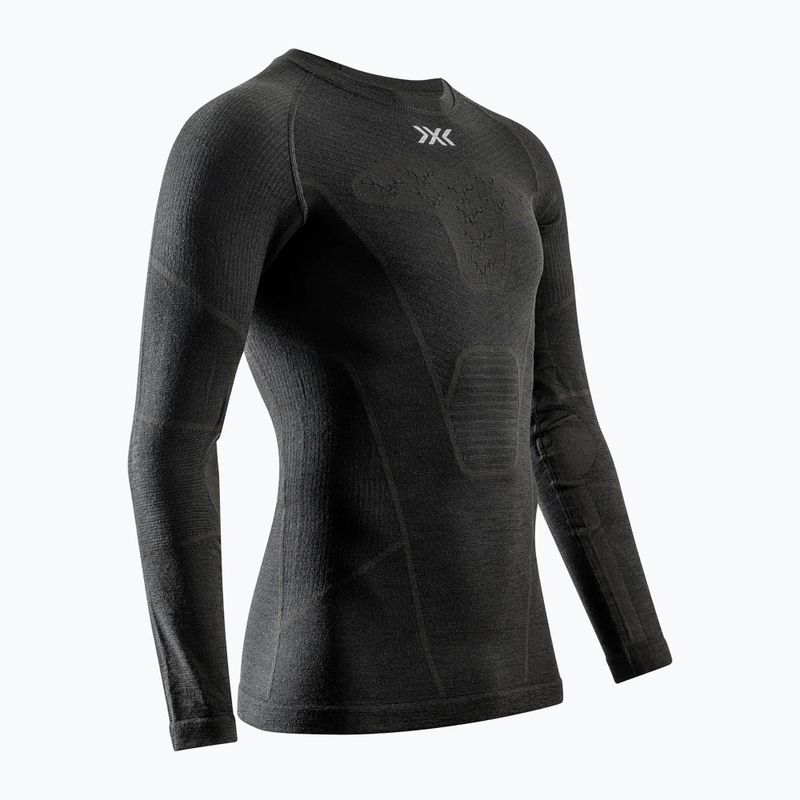 Maglia termica da uomo X-Bionic Symbio Merino Shirt opal black