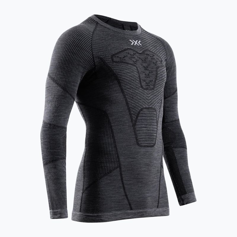 Maglia termica da uomo X-Bionic Symbio Merino Shirt rhino grey