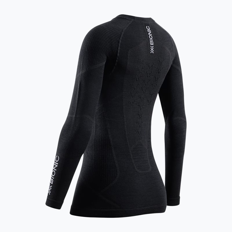 Maglia termica da donna X-Bionic Symbio Merino Shirt opal black 2