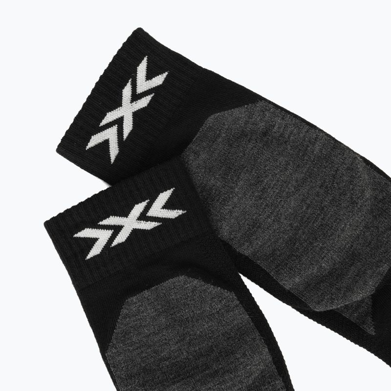 X-Socks Ski Discover Otc x calze da sci nere/grigio chiaro 3