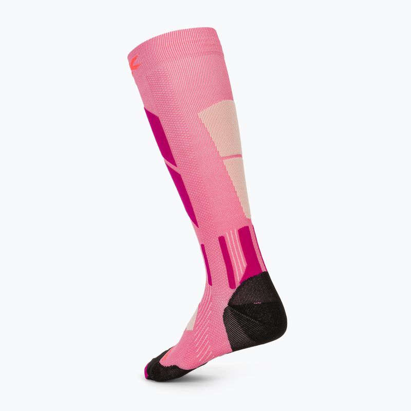X-Socks Ski Perform Otc calze da sci rosa chiaro/sabbia chiaro 2