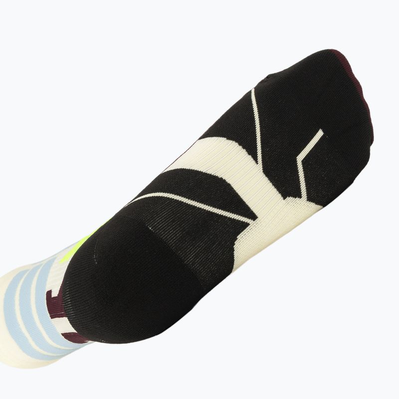 Calze da sci da donna X-Socks X-Country Perform Crew sabbia chiara/acqua fredda 4