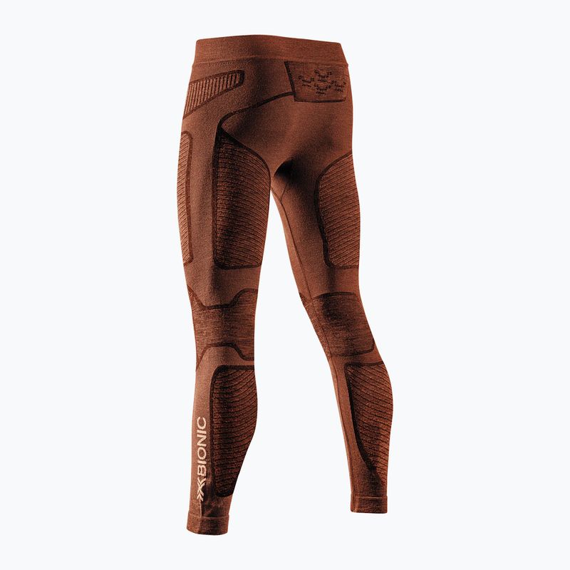 Pantaloni termoattivi da uomo X-Bionic Symbio Merino clay 2