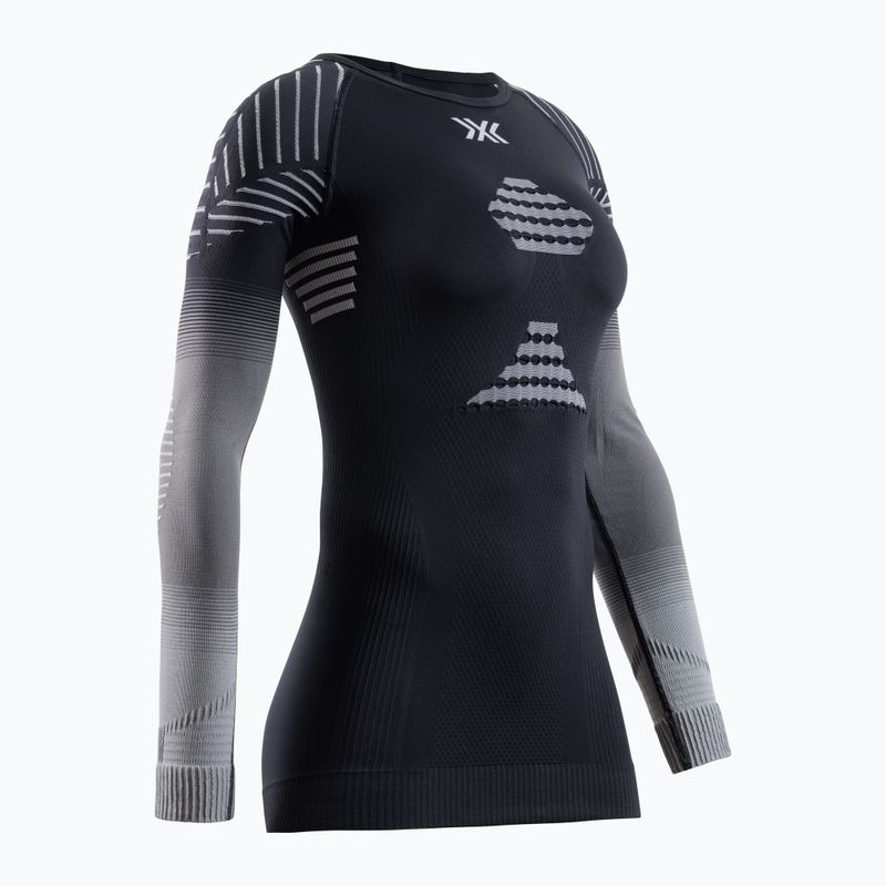 Maglia termica da donna X-Bionic Invent Fx Shirt black/grey/light grey 2