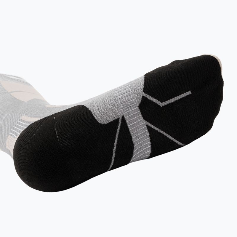 Calze da sci X-Socks Ski Perform Merino Otc seal grey/light sand 5