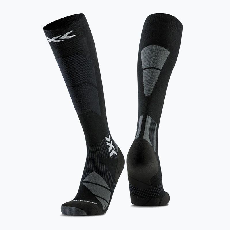 X-Socks Ski Perform Merino Otc x calze da sci nere/grigie