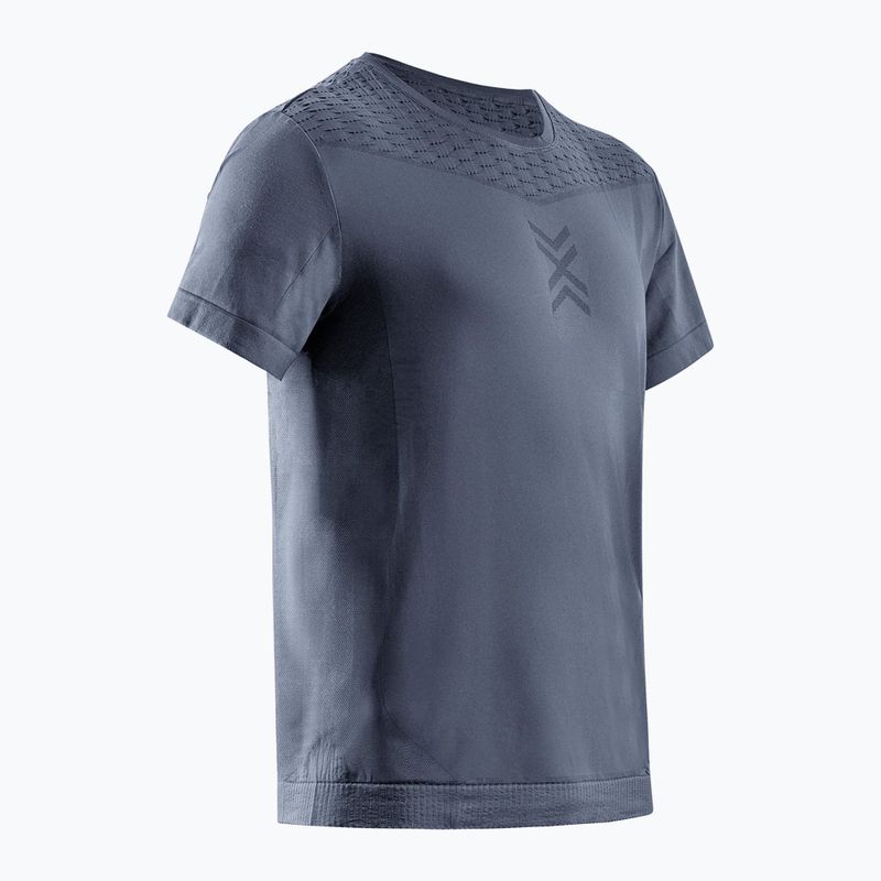 Maglietta da corsa X-Bionic X-Ential rhino grigio da uomo 4