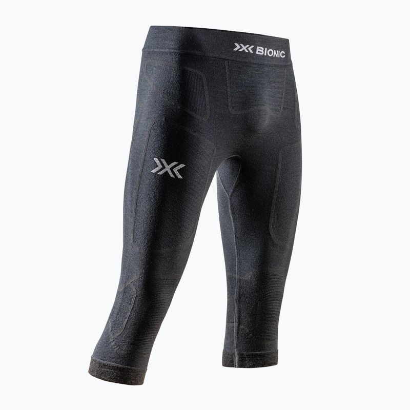 Pantaloni termici da uomo X-Bionic Symbio Merino 3/4 black 6