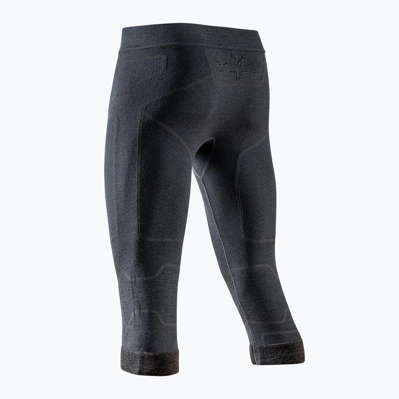 Pantaloni termici da uomo X-Bionic Symbio Merino 3/4 black 7