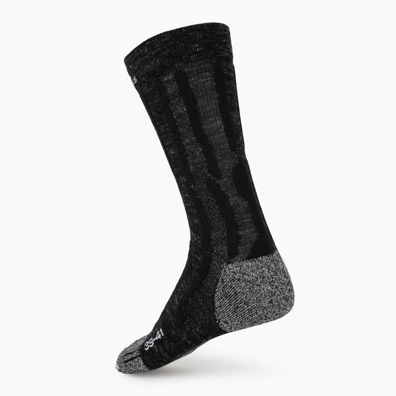 Calze X-Socks Trek X Linen dolomite grey melange/opal black 2