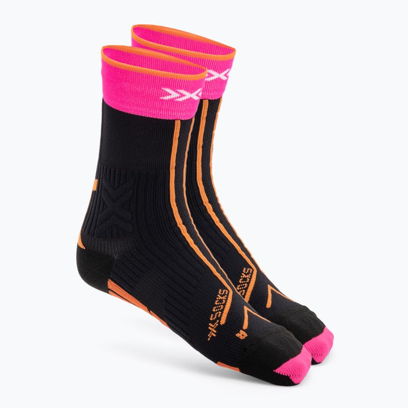 Scarpe da corsa X-Bionic Terraskin X00/C x nero/x bianco/rosa fluo 8