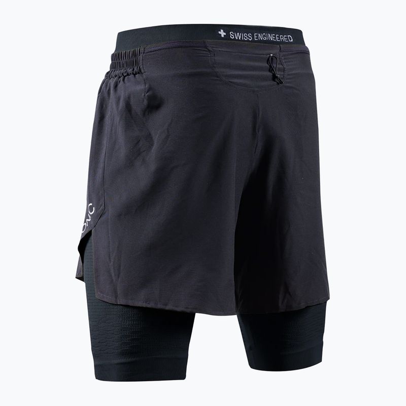 Pantaloncini da corsa X-Bionic Efektor 2in1 da uomo x nero/x nero 3
