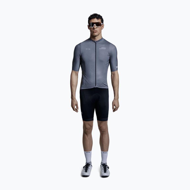 Maglietta da ciclismo da uomo X-Bionic Corefusion Ride Jersey rhino grey 2