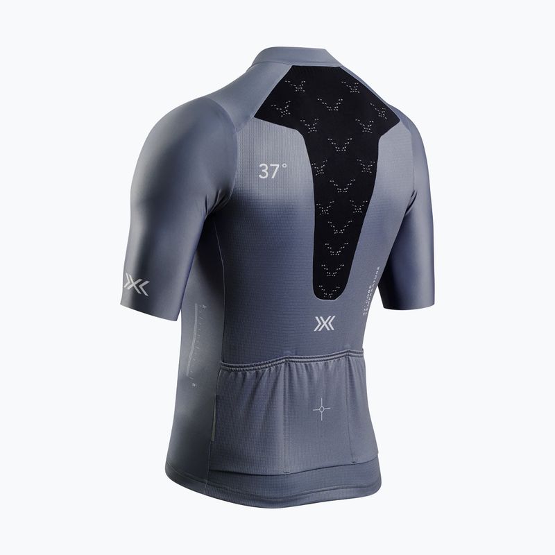 Maglietta da ciclismo da uomo X-Bionic Corefusion Ride Jersey rhino grey 8
