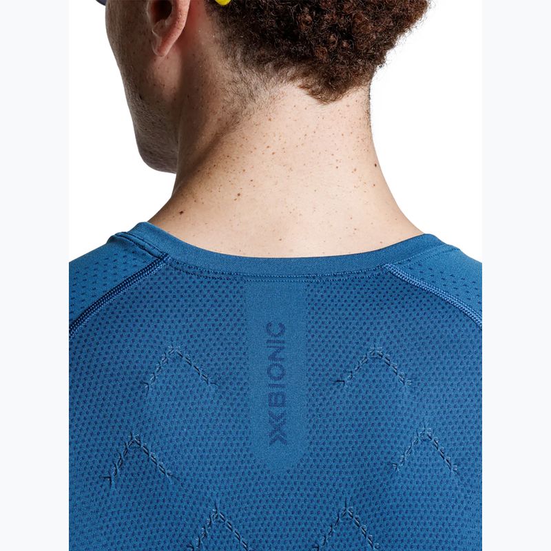 Maglietta da corsa uomo X-Bionic Xceed Run slate blue/marine 6