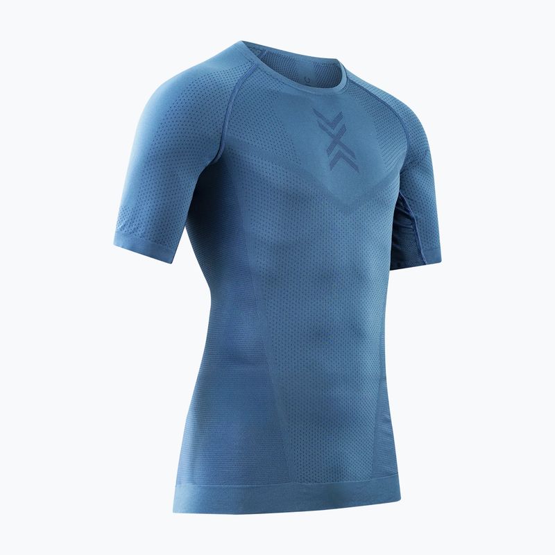 Maglietta da corsa uomo X-Bionic Xceed Run slate blue/marine 7