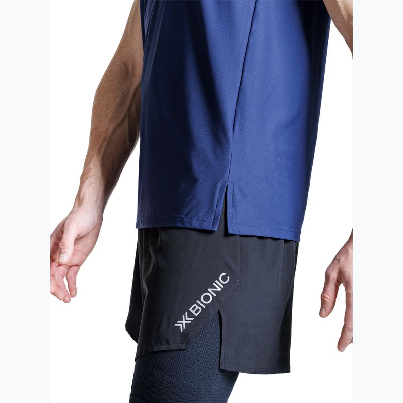 Maglia da running X-Bionic Corefusion Run Tank marine 7