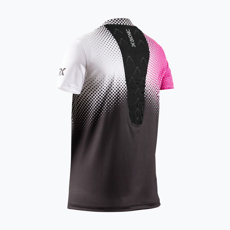 Maglietta da corsa da donna X-Bionic Corefusion Run dot fade/neo pink/white 7