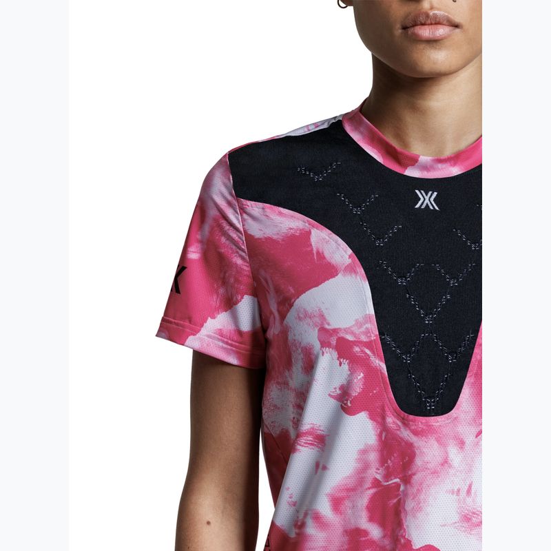 Maglia da running donna X-Bionic Corefusion Run wolfpack/white/neo pink 5