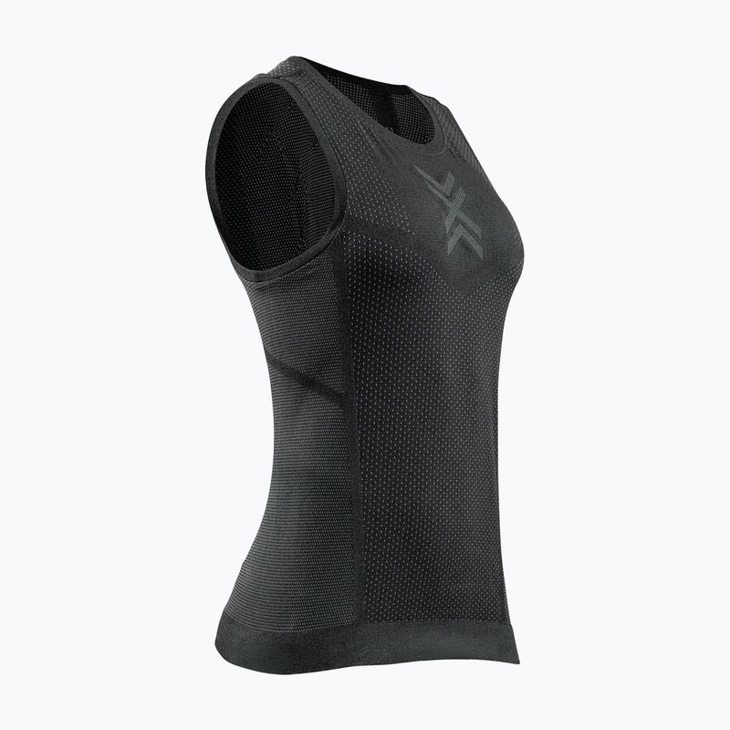Maglietta da corsa donna X-Bionic Xceed Run x black/rhino grey 2