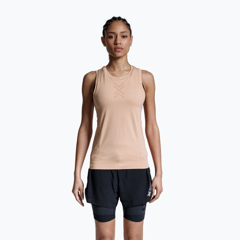 Maglietta da corsa donna X-Bionic Xceed Run fresh peach/dusty rose