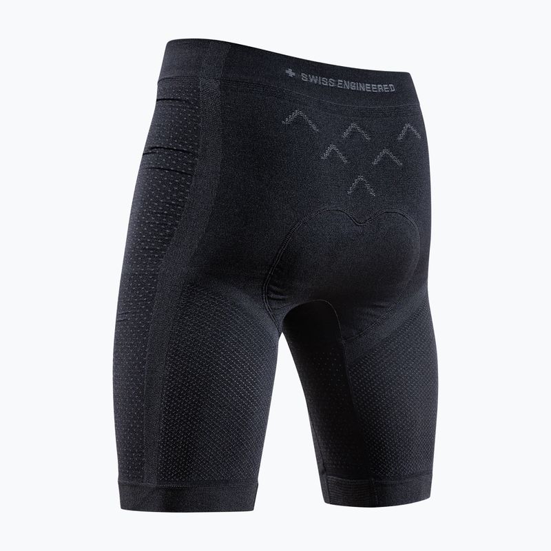 Boxer da ciclismo da uomo X-Bionic Xceed Ride Liner Shorts x black/rhino grey 2