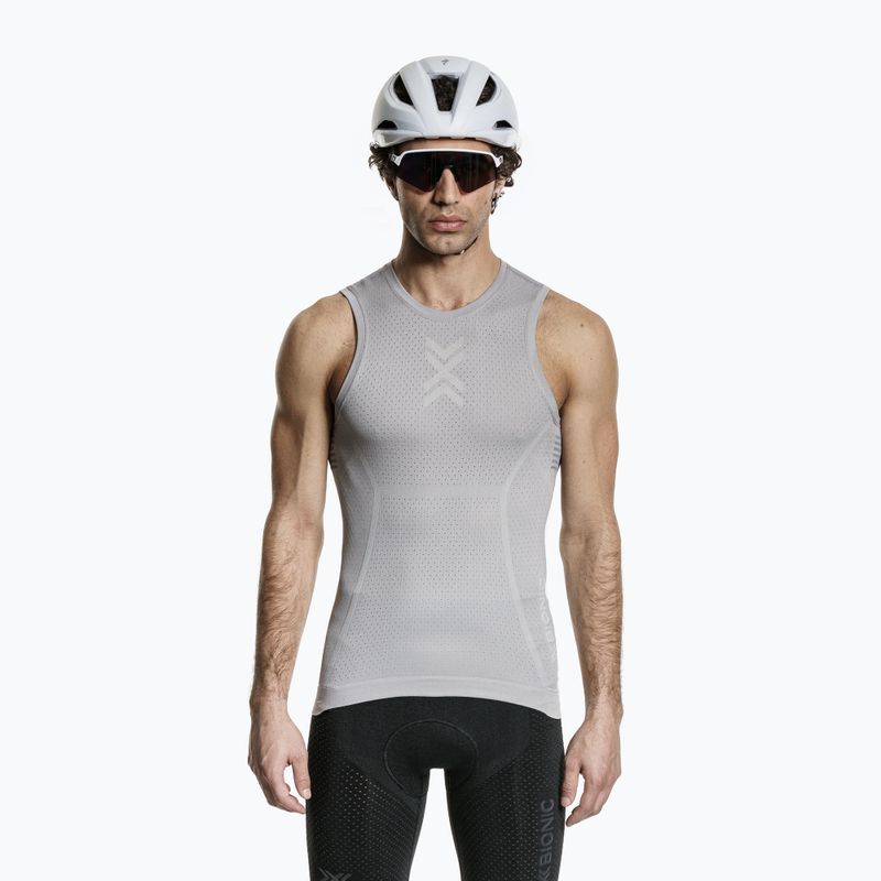 Maglietta intima da ciclismo X-Bionic Xceed Ride Baselayer seal grey/silver grey 4