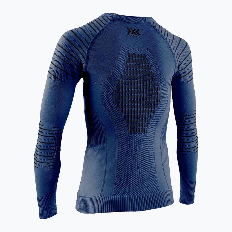 Felpa termica bambini X-Bionic Invent 4.0 marine/x black 2